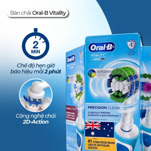 Bàn chải điện Oral-B Vitality Người lớn