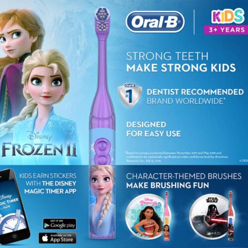 Bàn chải điện cho bé Oral B Kids - 1 Pin