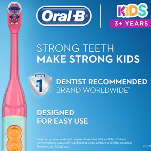 Bàn chải điện cho bé Oral B Kids - 1 Pin