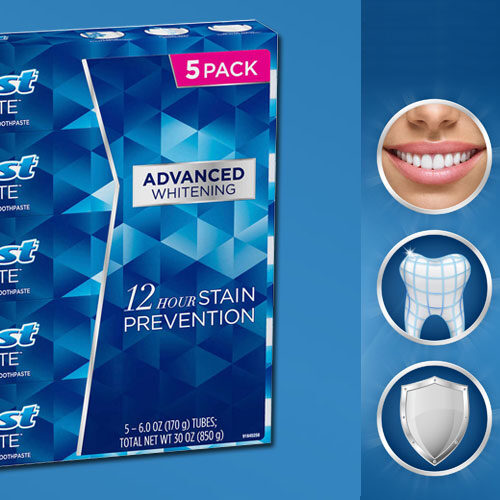 Kem đánh răng Crest 3D White