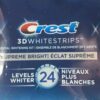 Miếng dán trắng răng Crest Supreme Flexit Mỹ có tốt không review đánh giá